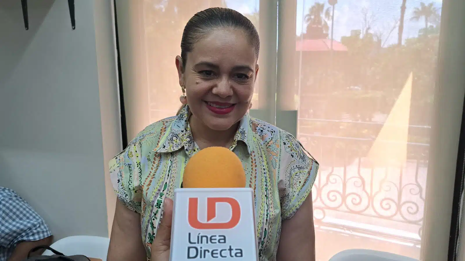 La presidenta del Sistema DIF Mazatlán, María Teresa Apodaca Muñoz