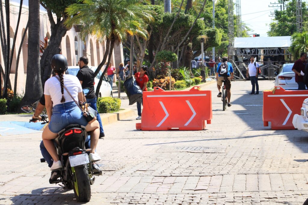 Principales avenidas cerradas por Grito de Independencia en Mazatlán