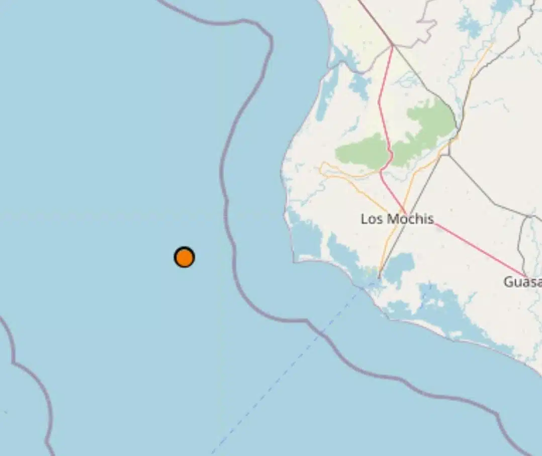 Sismo en Los Mochis este 14 de septiembre