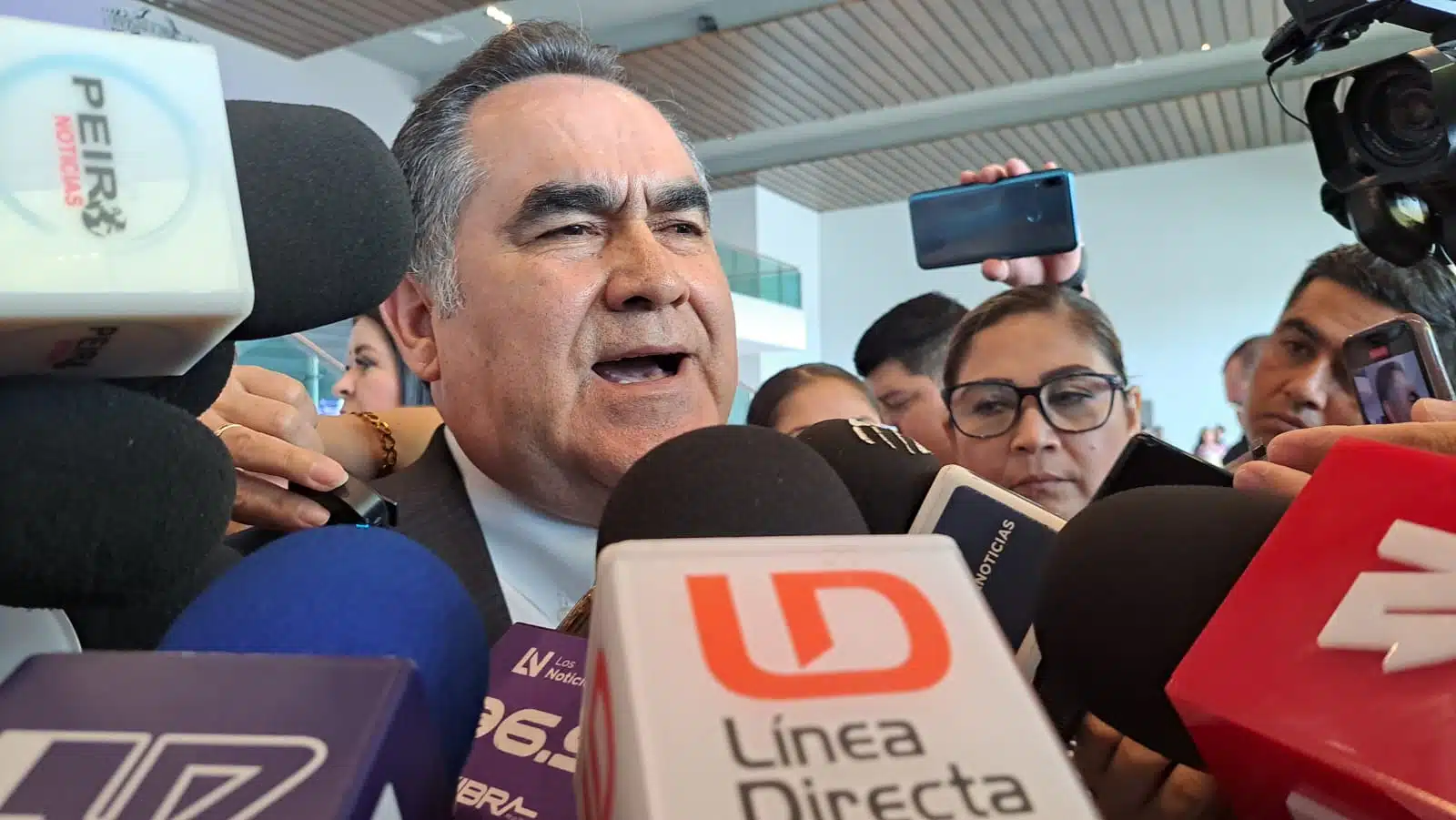 El rector de la UAS, Jesús Madueña Molina 