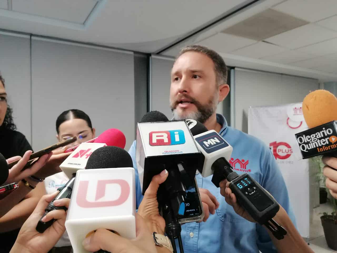 El delegado estatal de Infonavit Adolfo Ernesto Verdugo Dagnino.