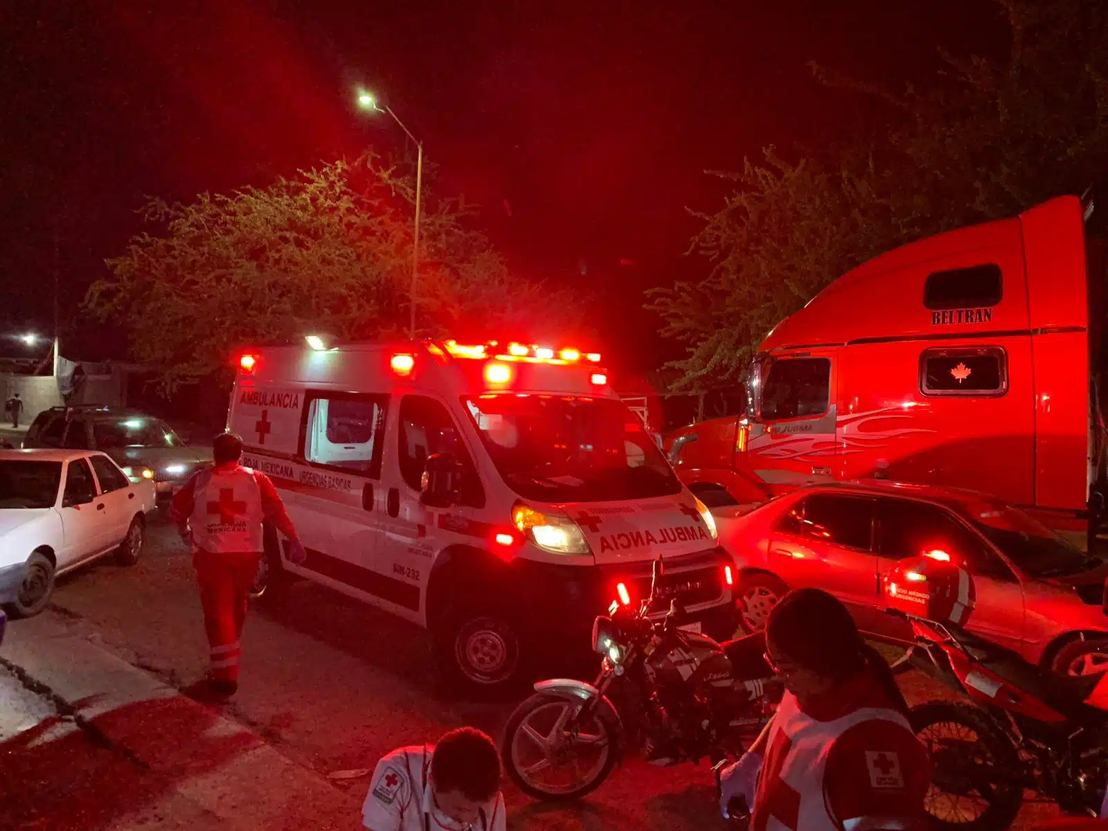 Ambulancia en Culiacán