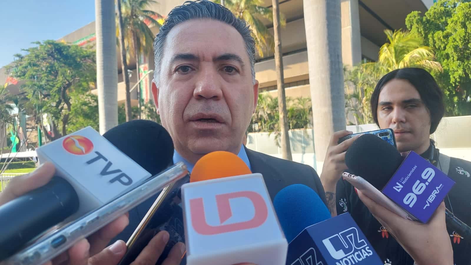 El secretario de gobierno Enrique Inzunza