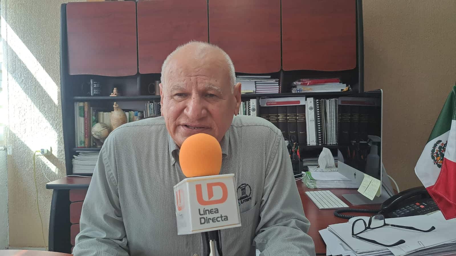 gerente de la Junta Local de Sanidad Vegetal del Valle del Fuerte, Francisco Javier Orduño Cota.