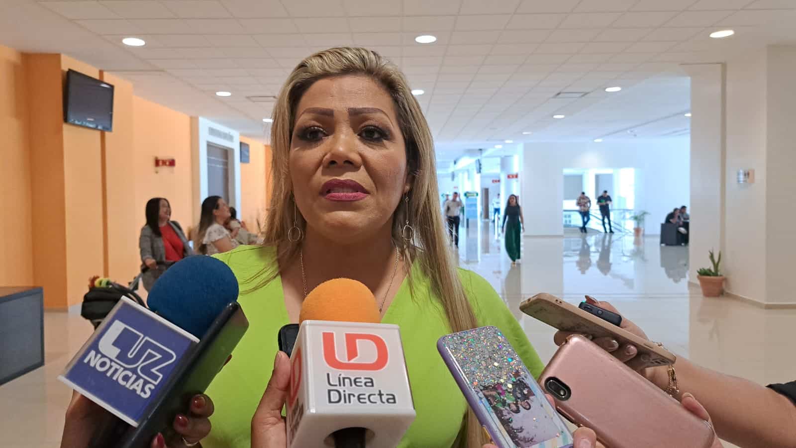Claudia Liliana Valdez Aguilar entrevistada por Línea Directa y medios de comunicación