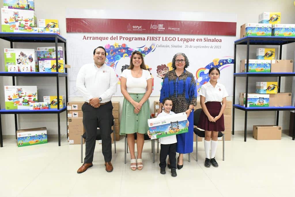 Arranque del programa “First Lego League” en Sinaloa