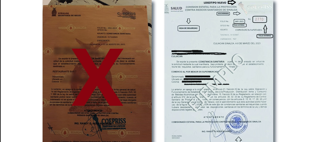 Coepriss advierte red de estafadores de constancias falsas