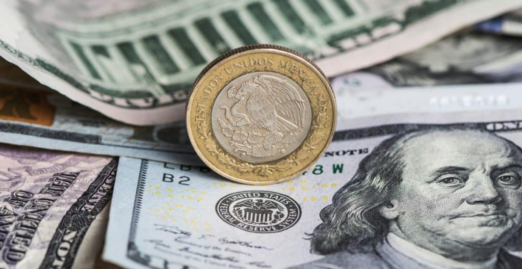dólar y peso