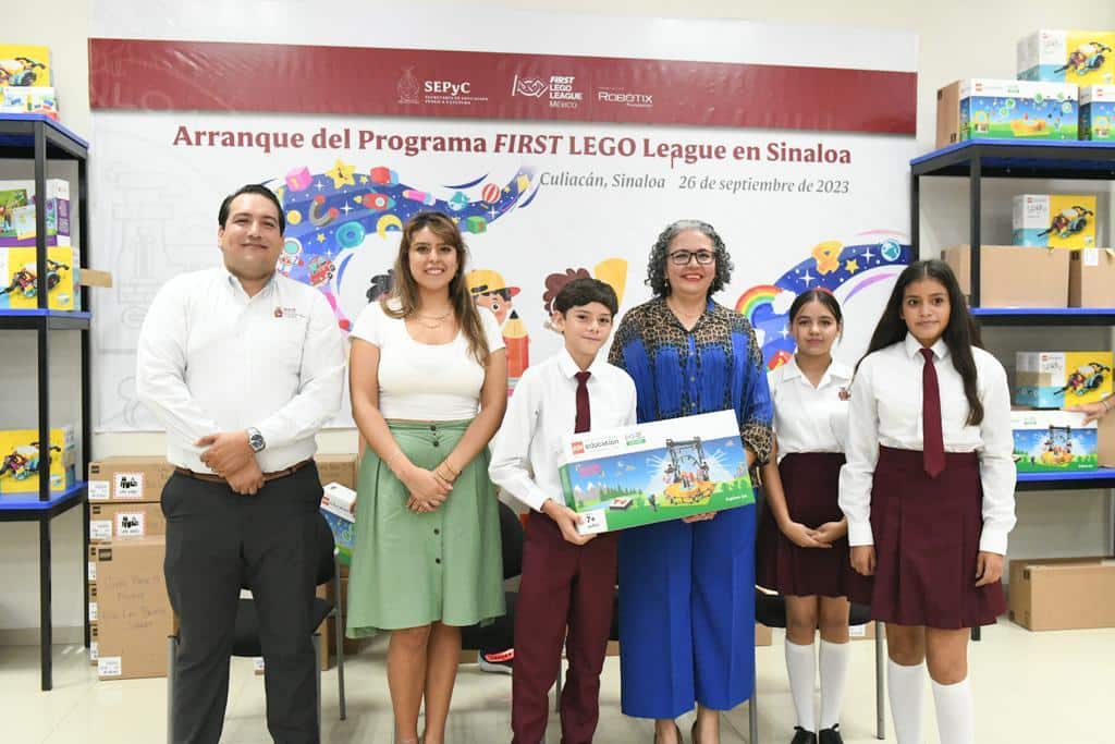 Arranque del programa “First Lego League” en Sinaloa