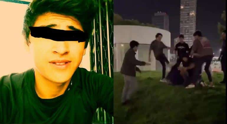El joven que fue golpeado por 
