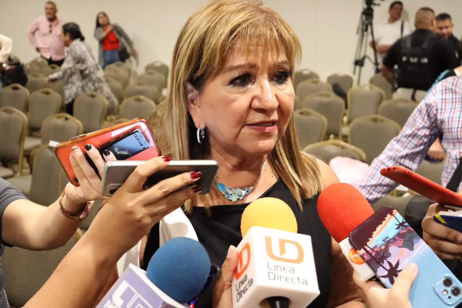 María Teresa Guerra Ochoa entrevistada por Línea Directa y medios