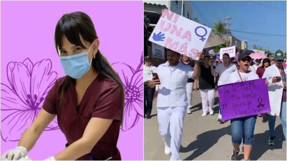 Marcha feminista Ali Jasel