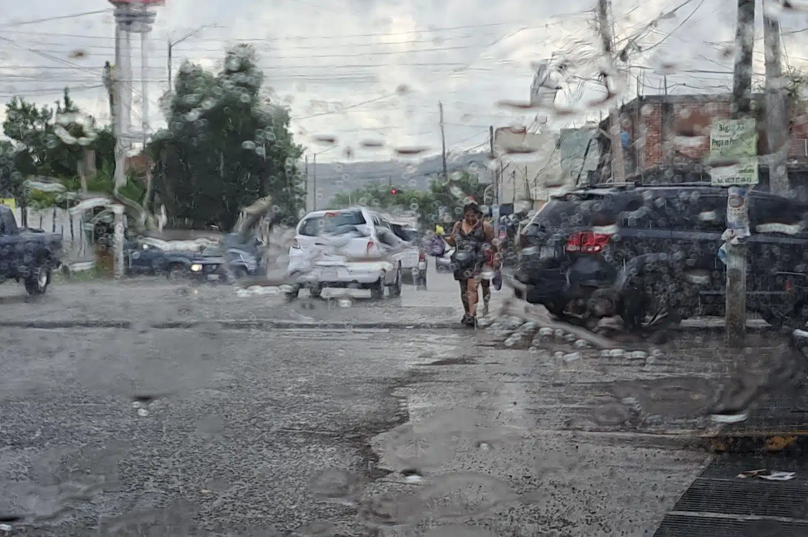 Lluvias al sur de Culiacán