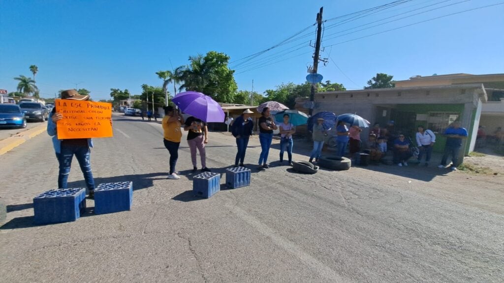 Bloqueo en carretera