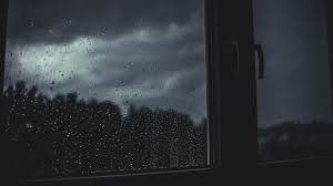noche lluvia gotas de lluvia
