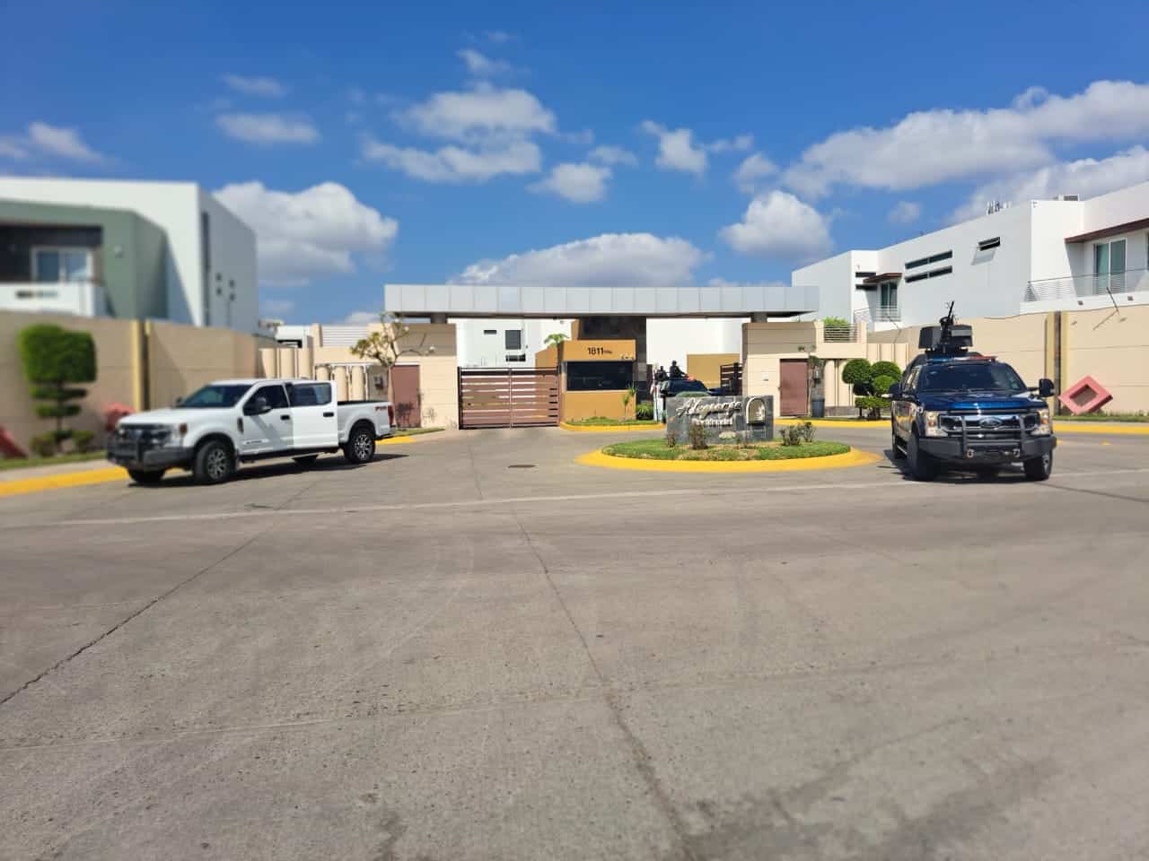 Operativo en privada de Culiacán