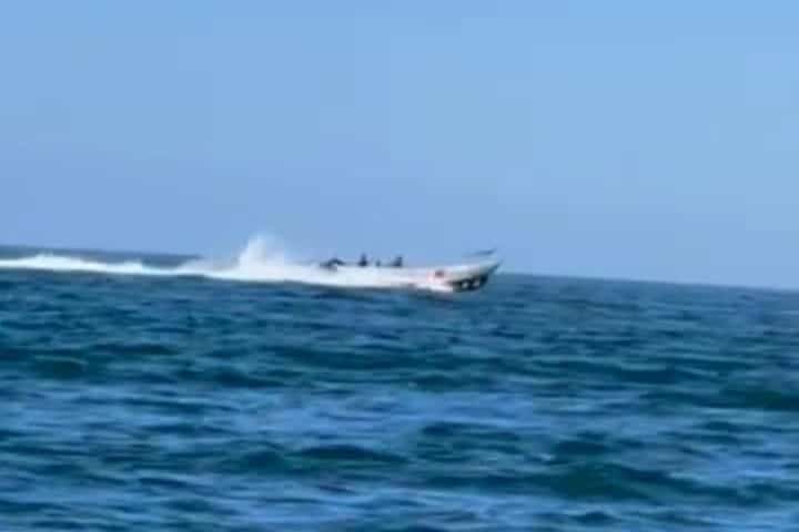 accidente en el mar de Las Lajitas