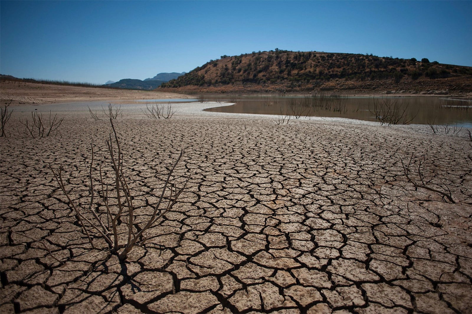 Sequía en tierras