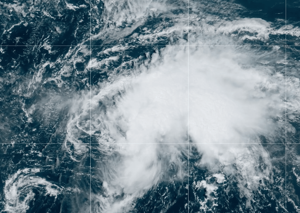 Imagen satelital de Margot