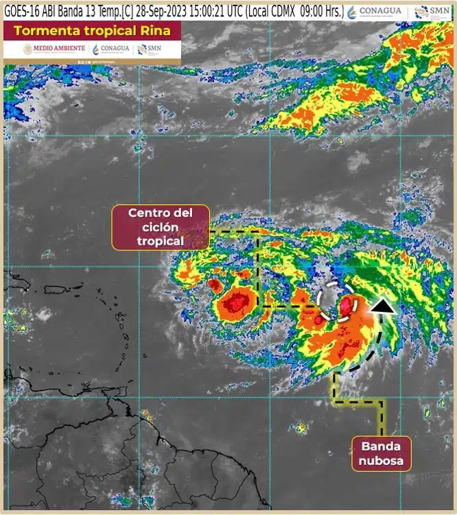 Formación de tormenta tropical