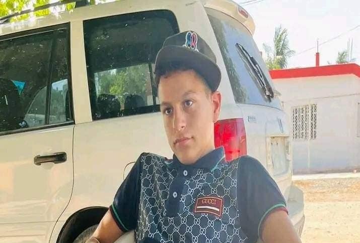 Fotografía de Isael Cortés Tarín, joven desaparecido en Pueblo Viejo