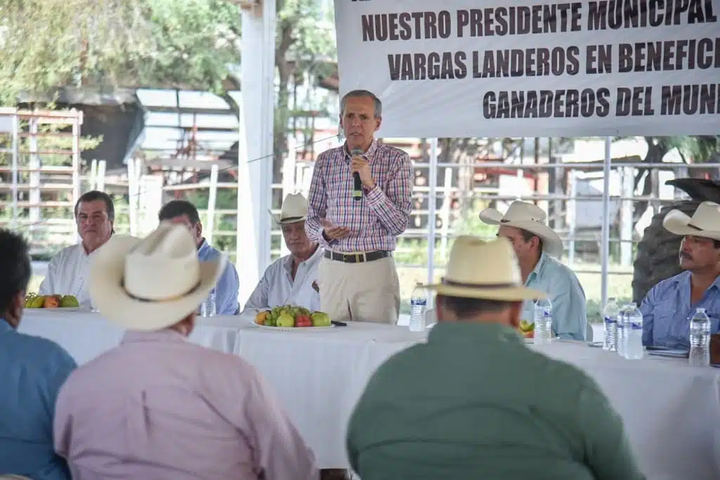 Gerardo Vargas Landeros en evento público