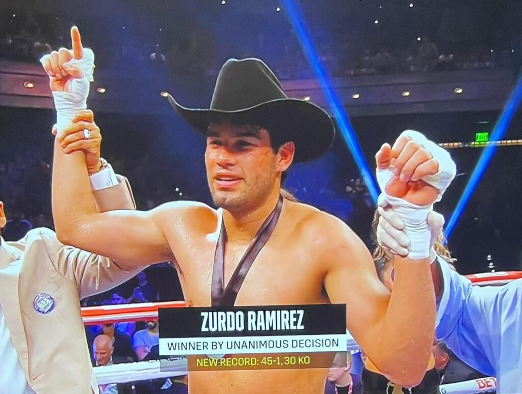 Gilberto “Zurdo” Ramírez victorioso en la pelea eliminatoria de los peso Crucero de la Asociación Mundial de Boxeo.