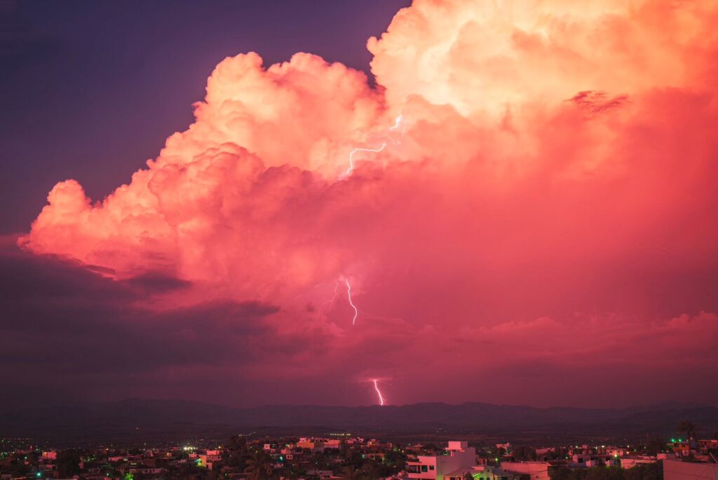 Fotografías de tormentas por Alfredo Juárez