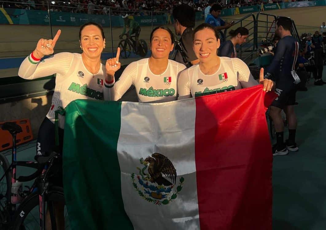 Las mexicanas Gaxiola, Salazar y Verdugo se cuelgan el oro en el campeonato  panamericano de ciclismo