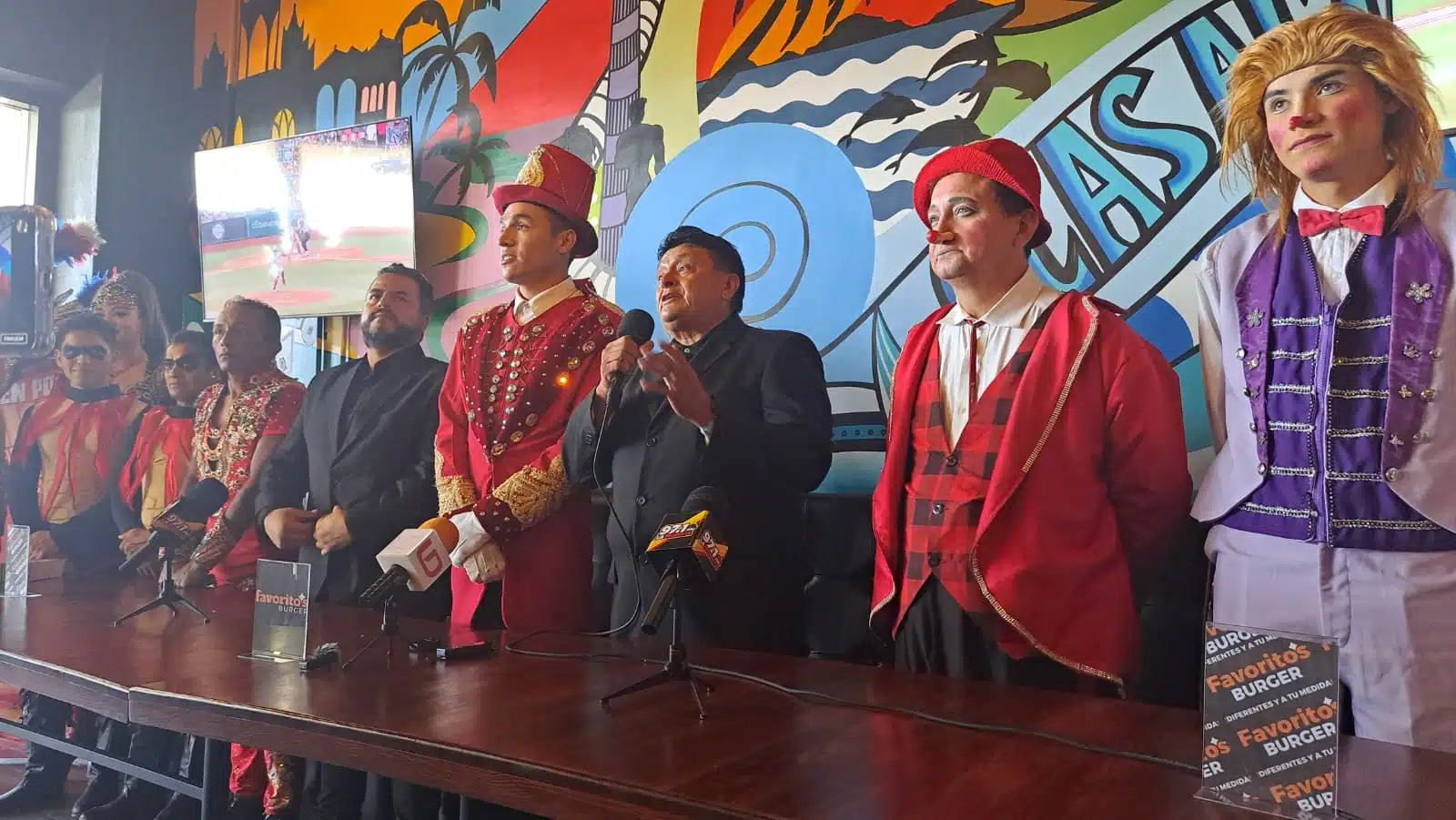 Rueda de prensa del Circo Americano