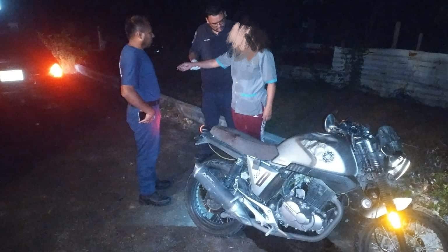 Personas en accidente en Mazatlán