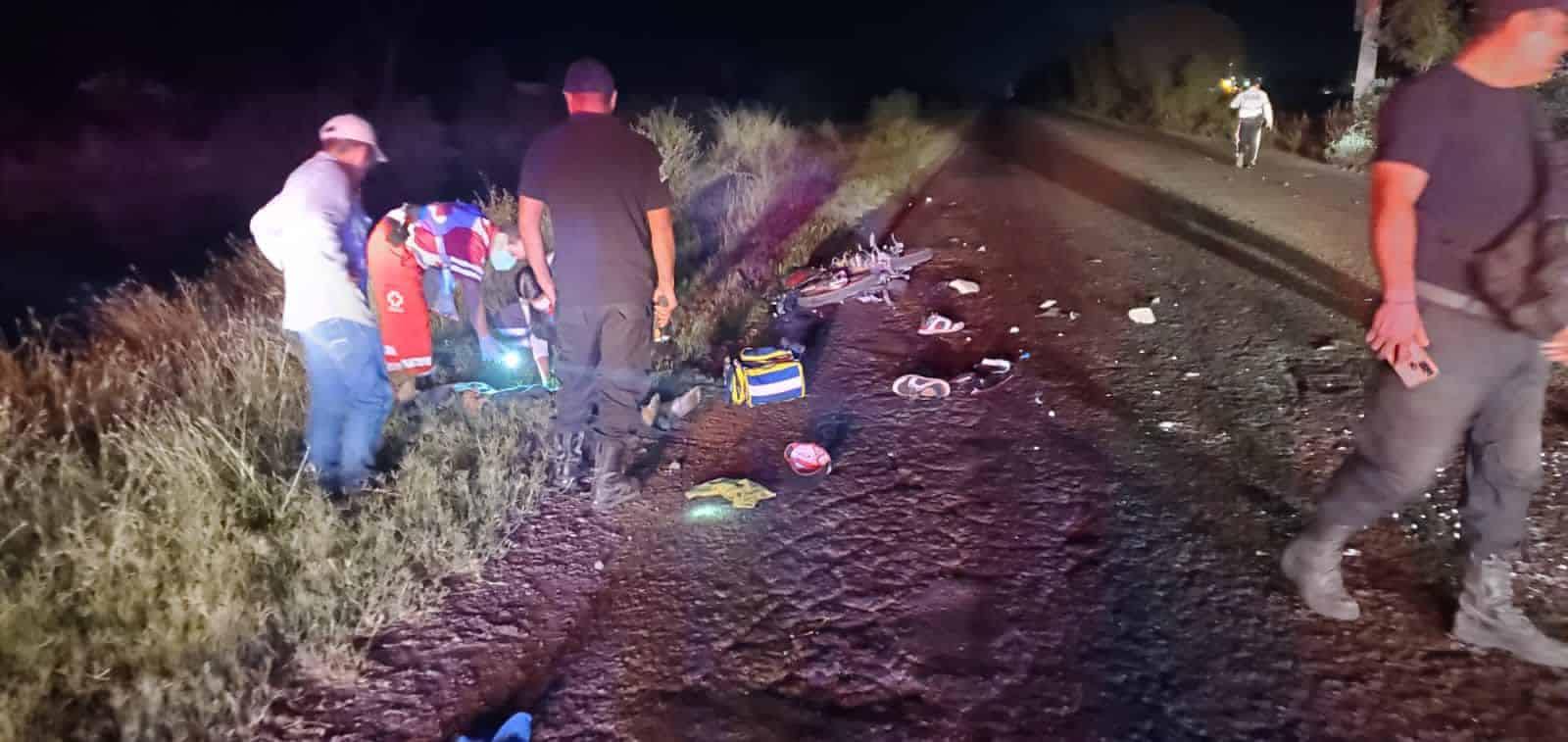 Accidente en Campo 35, Ahome