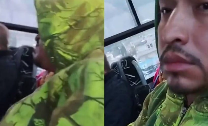 Mujer expone a sujeto que la acosó en autobús de Chalco