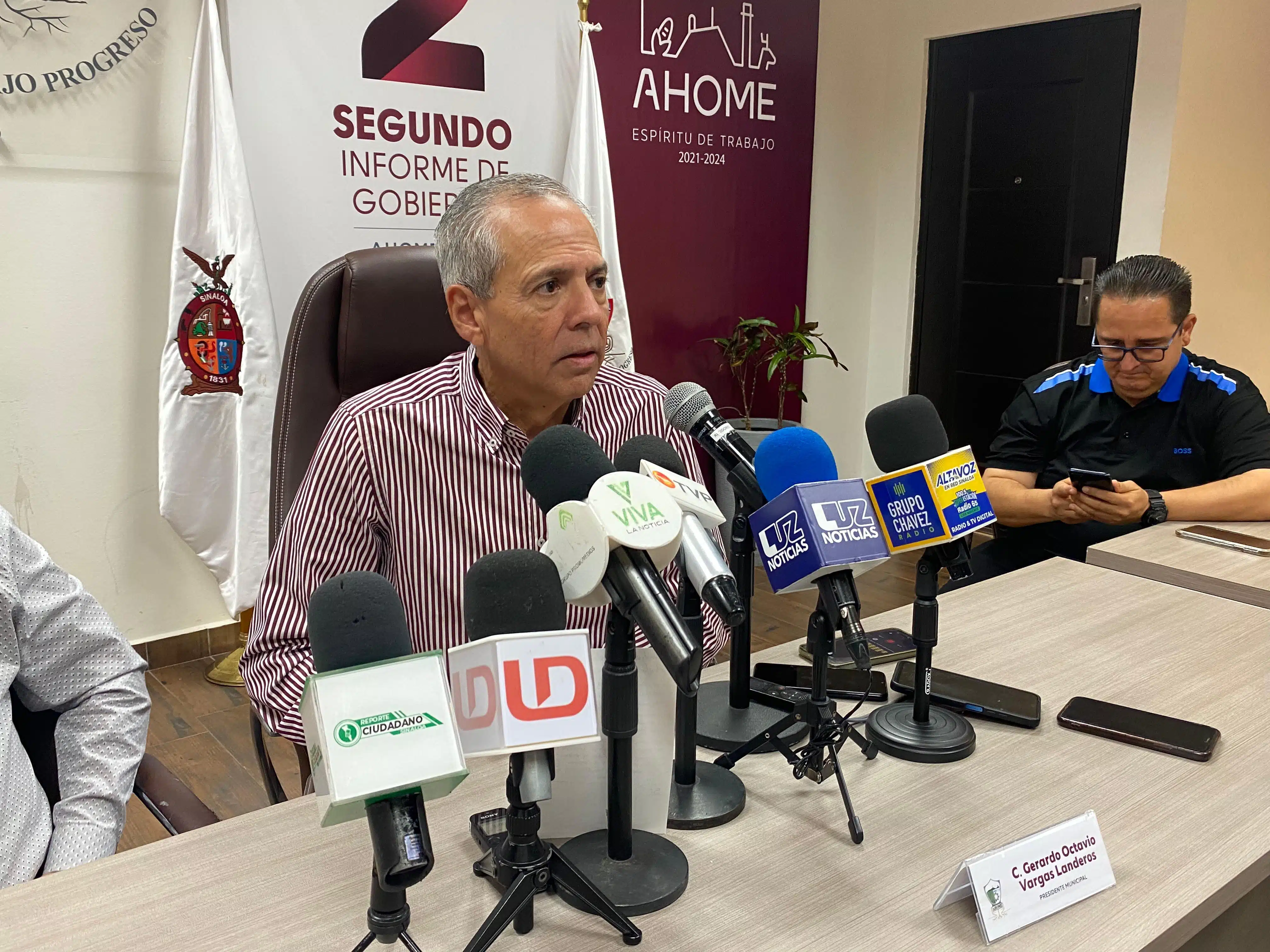 Alcalde de Ahome, Gerardo Vargas Landeros