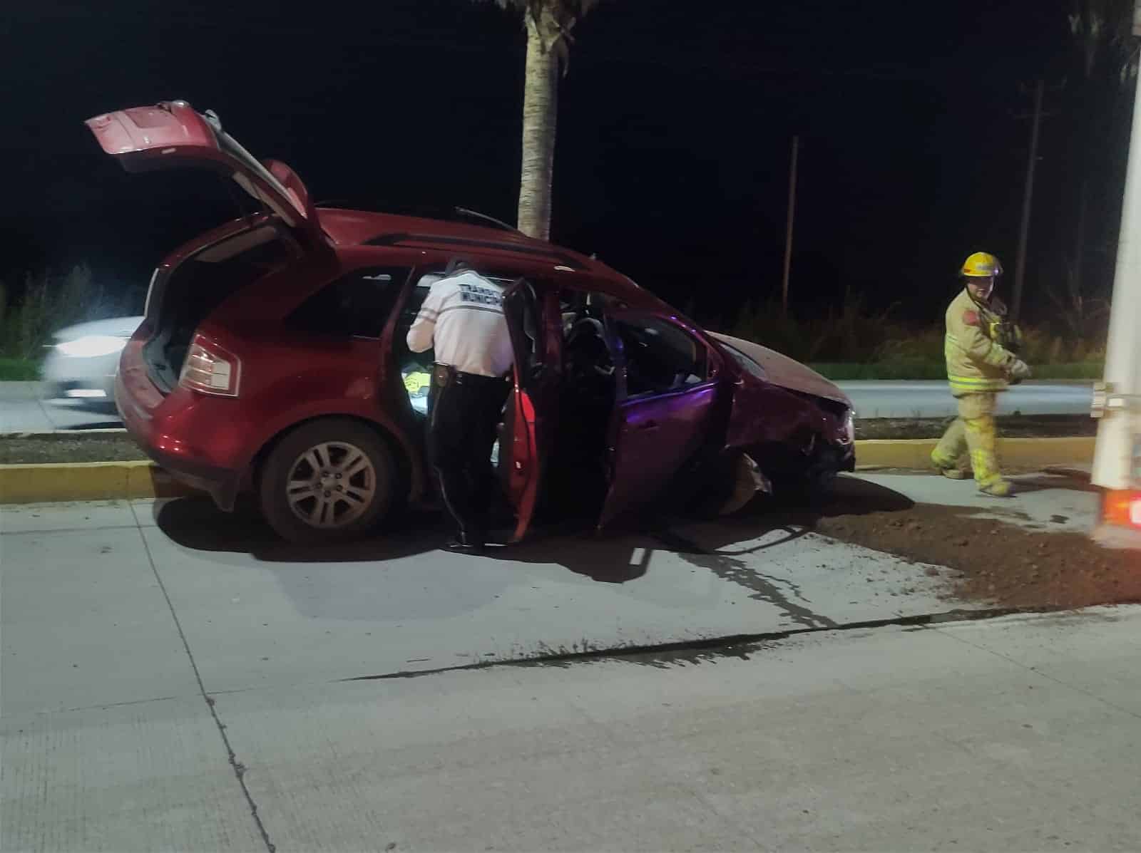 El accidente ocurrió durante un Operativo Alcoholímetro.