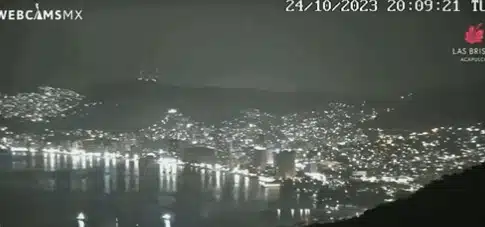 Apagón en las costas de Acapulco