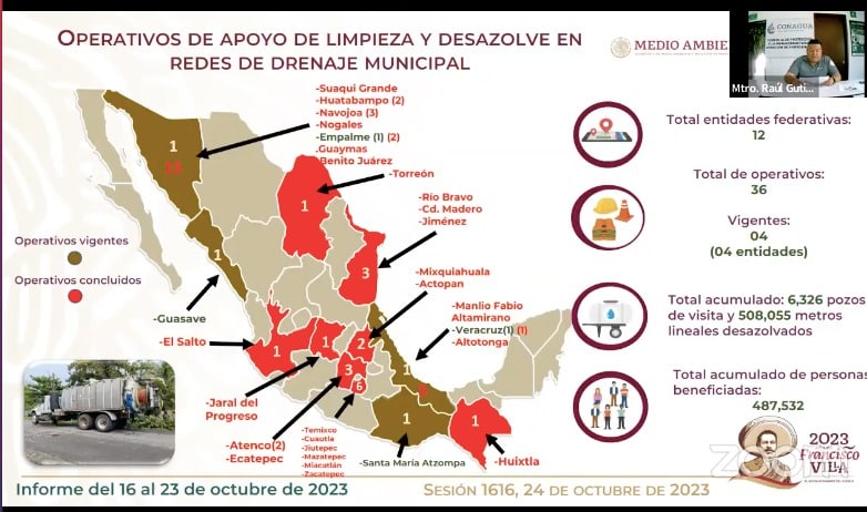 Apoyo de limpieza Sinaloa