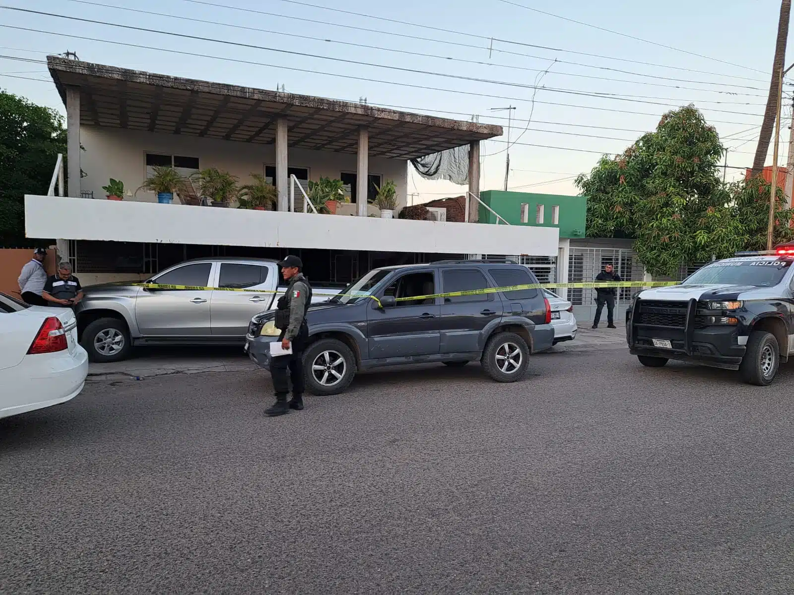 La agresión se registró en un domicilio ubicado en la Colonia Emiliano Zapata, en el sector sur de la ciudad de Culiacán.