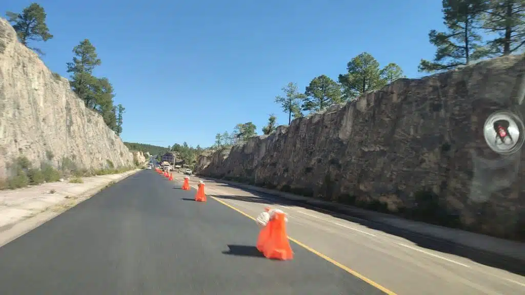 Mantenimiento de la autopista Mazatlán- Durango