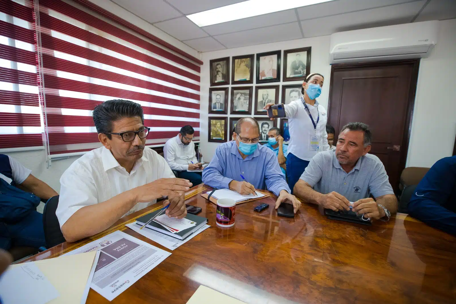 El alcalde Martín Ahumada Quintero informó que sostuvo un diálogo con el gobernador Rubén Rocha Moya