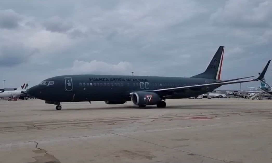 Avión de la Fuerza Aérea de México