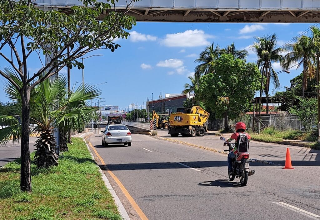 Los trabajos en el bulevar Lola Beltrán duraron cinco días.