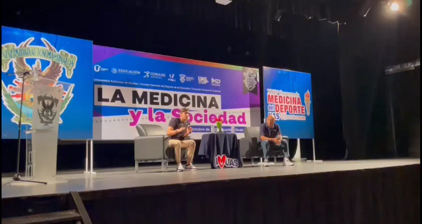 Diego Balleza y Juan José Pacho el XXIV Congreso de Medicina del Deporte