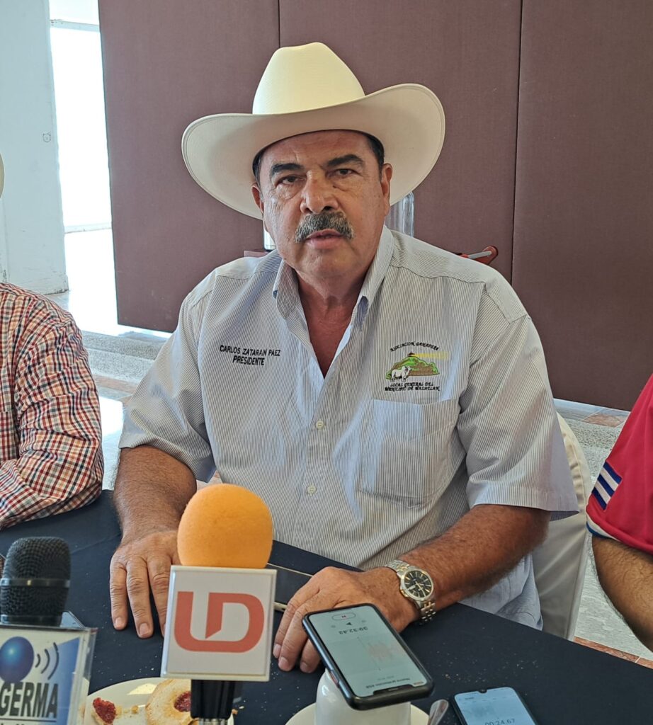 Presidente de la Asociación Ganadera Local General de Mazatlán, Carlos Zatarain Pérez
