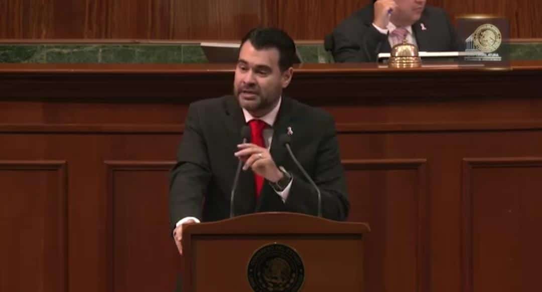 César Ismael Guerrero Alarcón, diputado local por Morena.