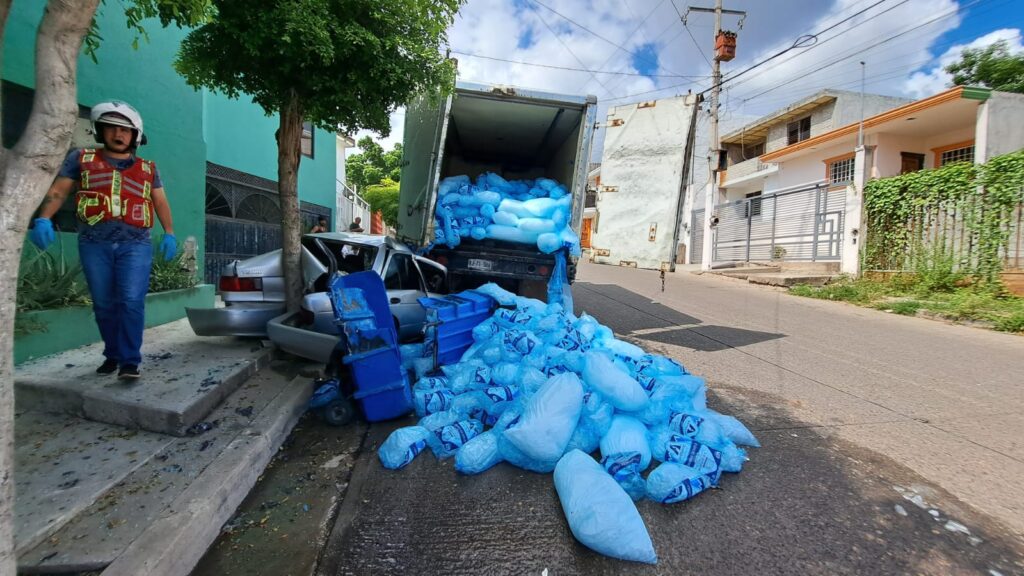 Choque en Culiacán