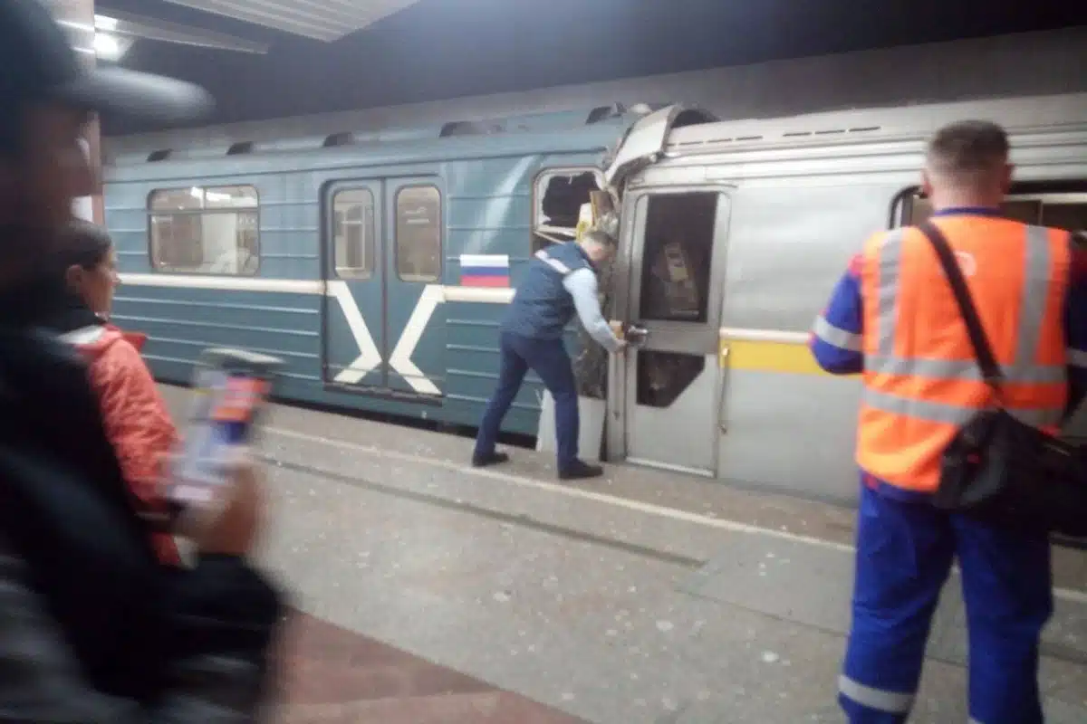 Impacto de trenes en Moscú, Rusia