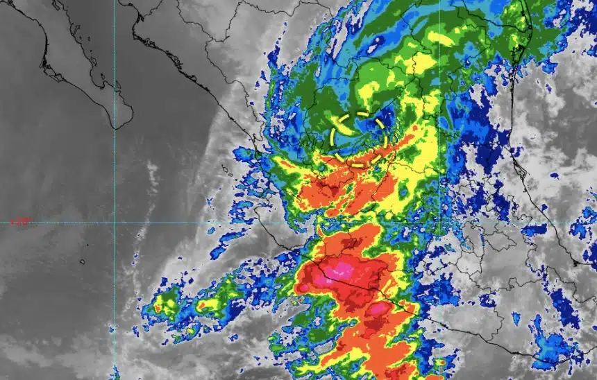 Lluvias en algunos estados de México