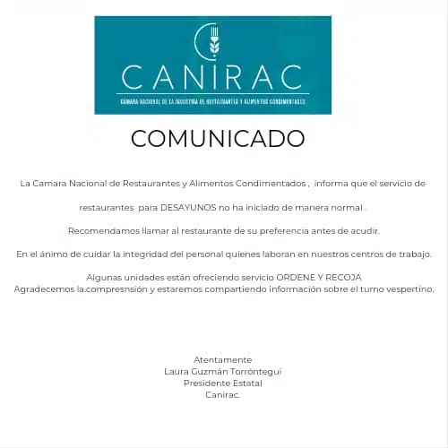 Comunicado de Canirac