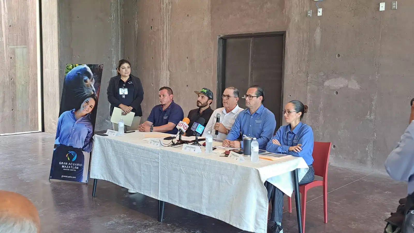 Conferencia de prensa sobre el Congreso Azcarm Mazatlán